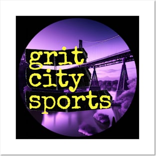 Grit City Sports Logo Posters and Art